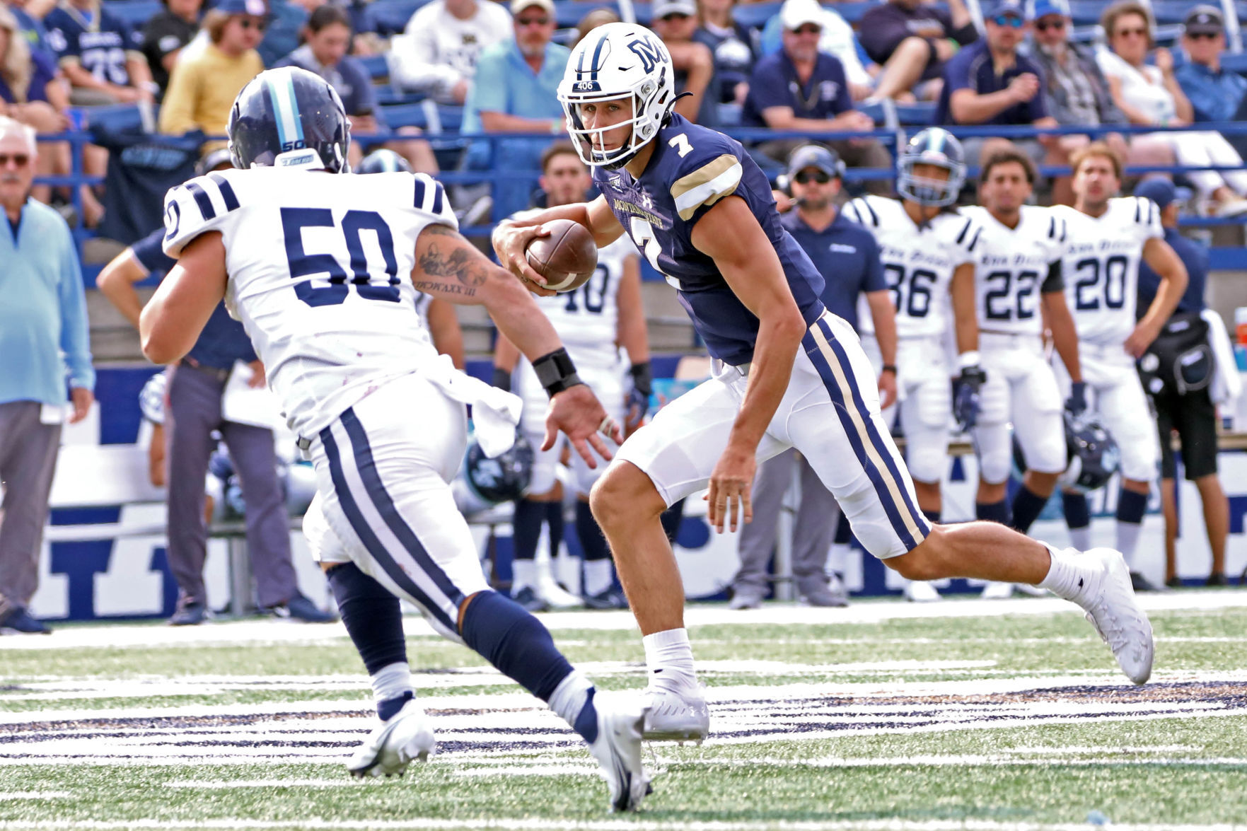 Montana State Bobcat Football against San Diego